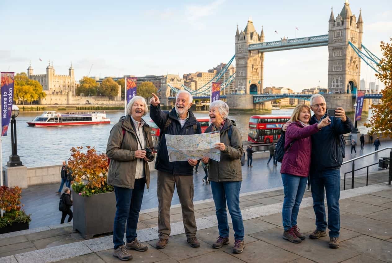 Comfortable 1‑Day London for Seniors — Spring (May) Comfortable 1‑Day London for Seniors — Spring (May)