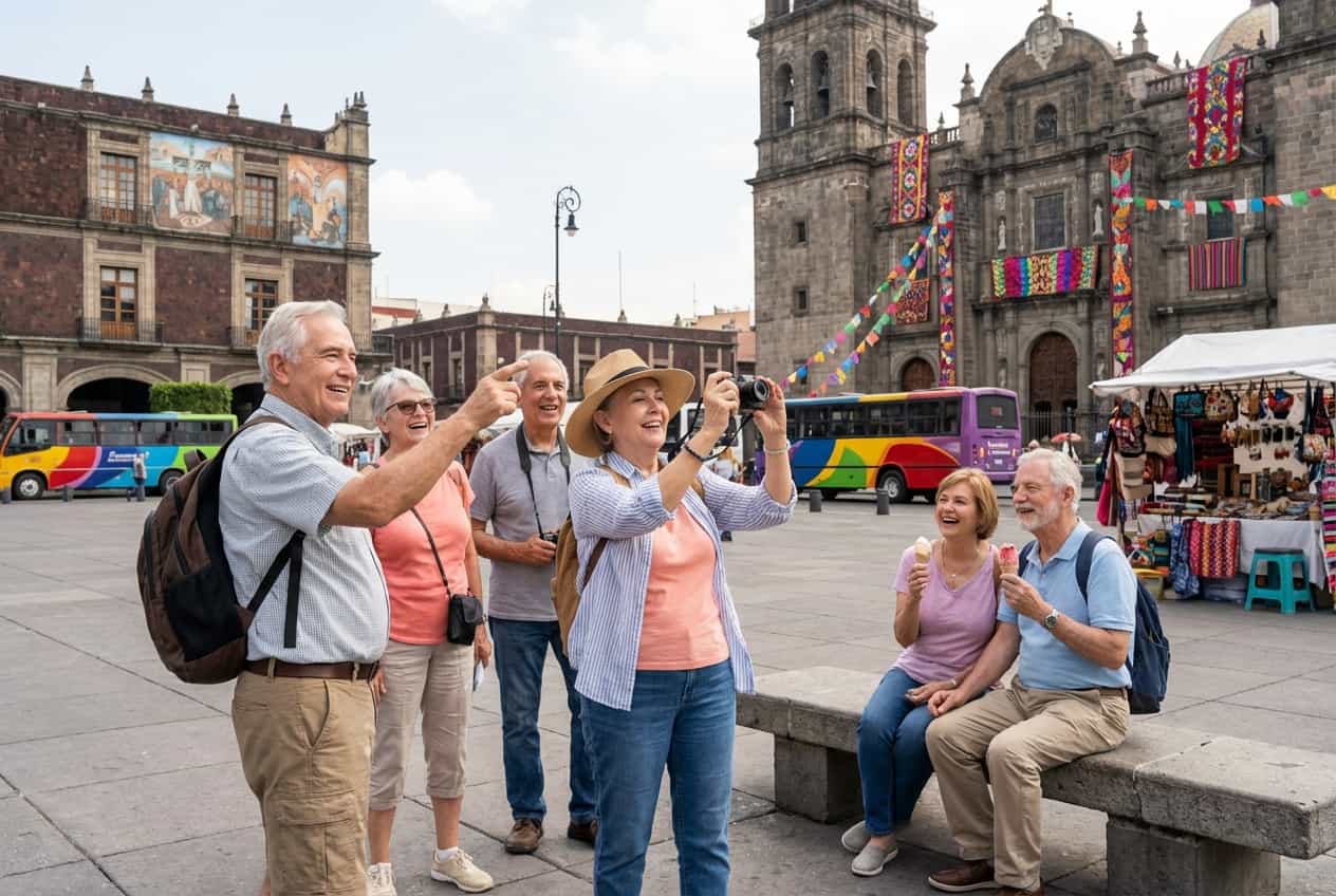 Comfortable 1‑Day Mexico City for Seniors — Museums, Park, Historic Center Comfortable 1‑Day Mexico City for Seniors — Museums, Park, Historic Center