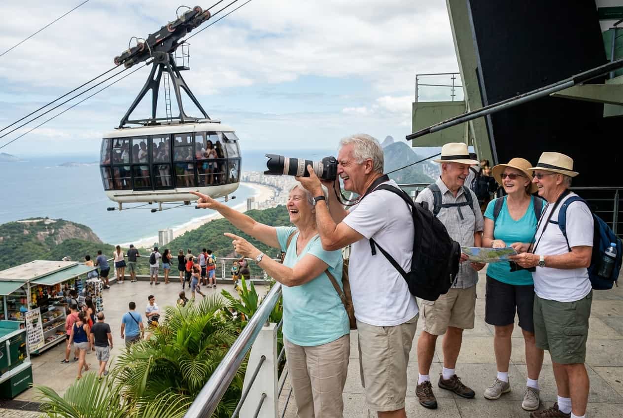 Rio de Janeiro in 1 Day - Jardim Botânico do Rio de Janeiro (shaded routes and benches) Rio de Janeiro in 1 Day - Jardim Botânico do Rio de Janeiro (shaded routes and benches)