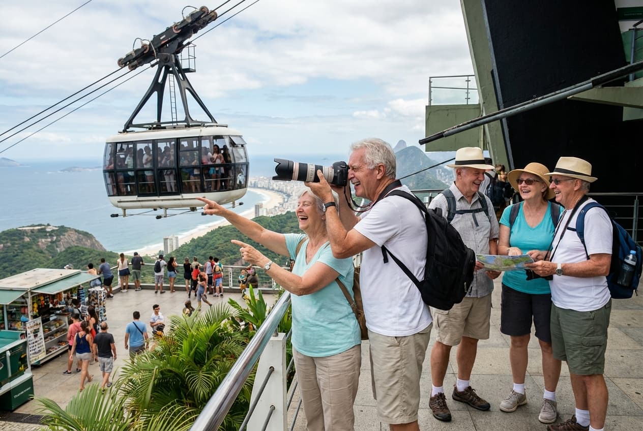 Comfortable 1‑Day Rio de Janeiro: Gentle Pace for Seniors Comfortable 1‑Day Rio de Janeiro: Gentle Pace for Seniors