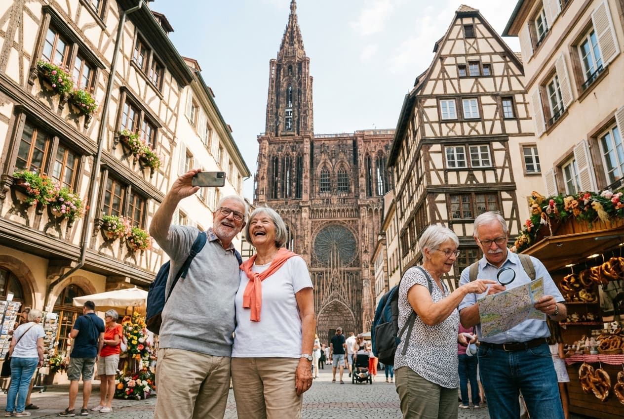 Comfortable 1‑Day Strasbourg for Seniors (May — Spring) Comfortable 1‑Day Strasbourg for Seniors (May — Spring)