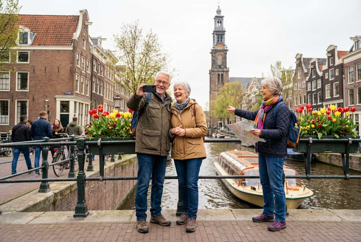 Comfortable 2-day Amsterdam for Seniors (May — Spring) Comfortable 2-day Amsterdam for Seniors (May — Spring)