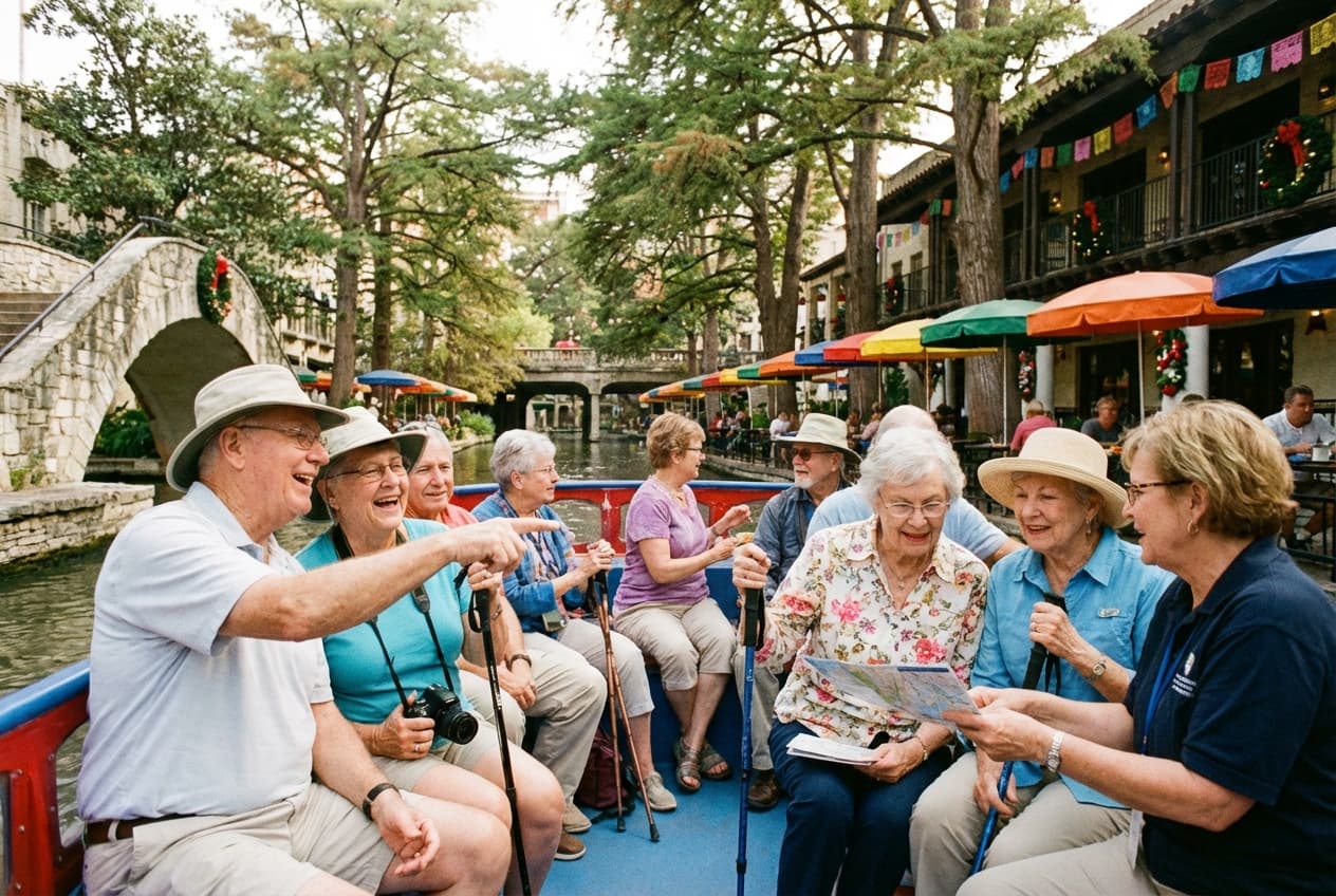 Comfortable 2-Day San Antonio Visit for Seniors (Spring) Comfortable 2-Day San Antonio Visit for Seniors (Spring)