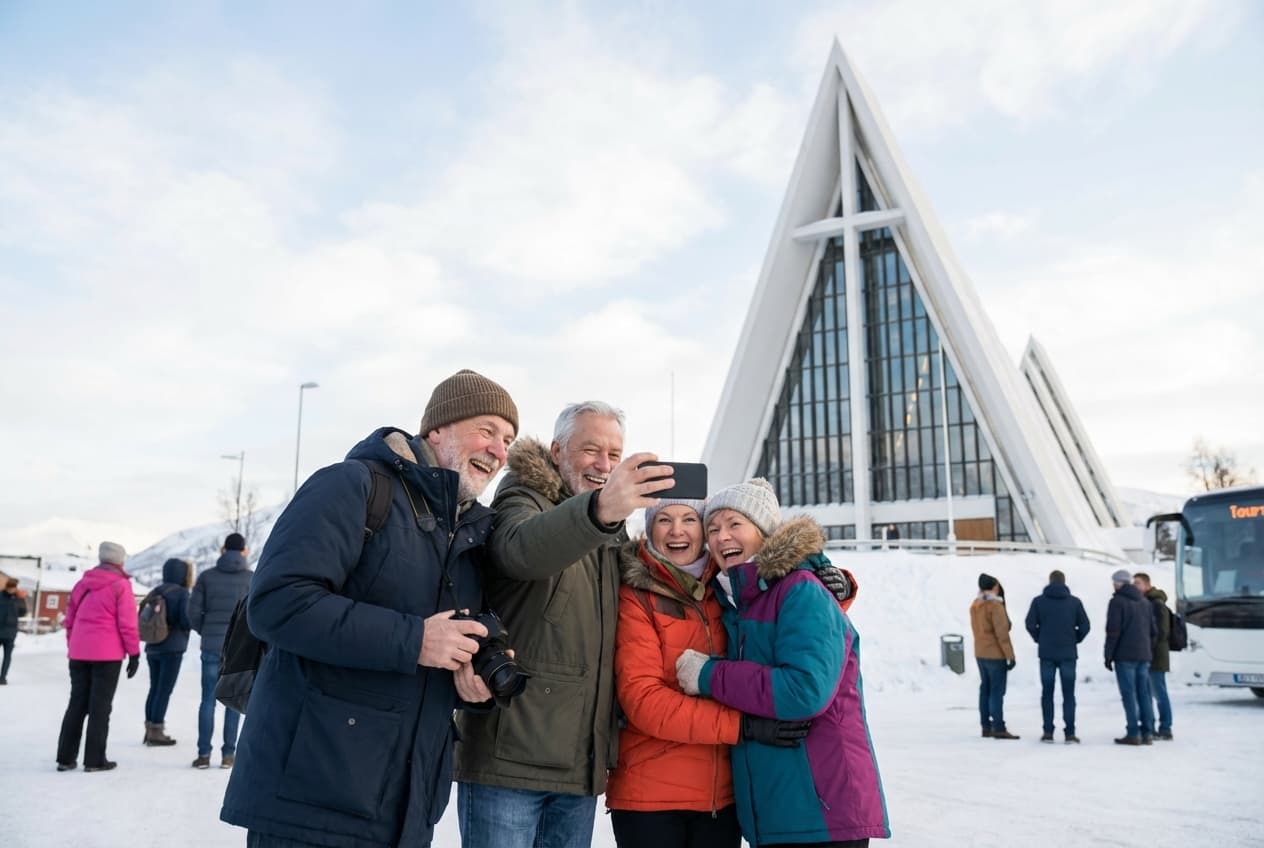 Comfortable 2-Day Tromsø for Seniors — March (Gentle pace, accessible) Comfortable 2-Day Tromsø for Seniors — March (Gentle pace, accessible)