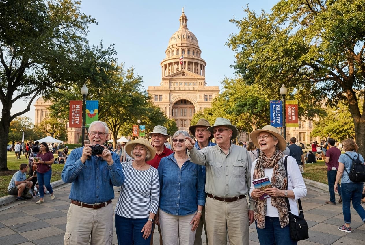 Comfortable 3-Day Austin Visit for Seniors (Spring) Comfortable 3-Day Austin Visit for Seniors (Spring)