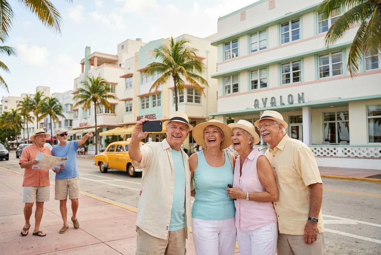 Comfortable 3-Day Miami Visit for Seniors (Winter) Comfortable 3-Day Miami Visit for Seniors (Winter)