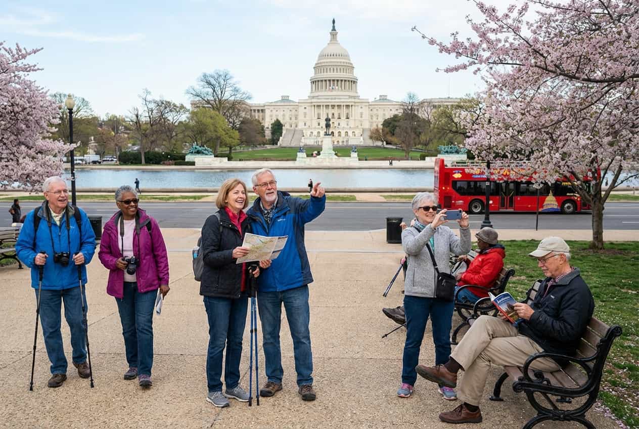 Comfortable 3-Day Washington, D.C. Tour for Seniors (Spring) Comfortable 3-Day Washington, D.C. Tour for Seniors (Spring)