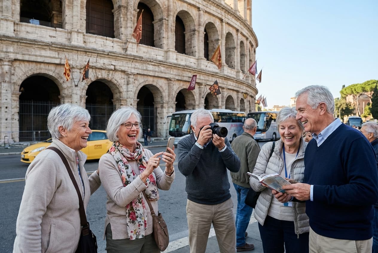 Comfortable 3‑Day Rome for Seniors (May — Spring) Comfortable 3‑Day Rome for Seniors (May — Spring)
