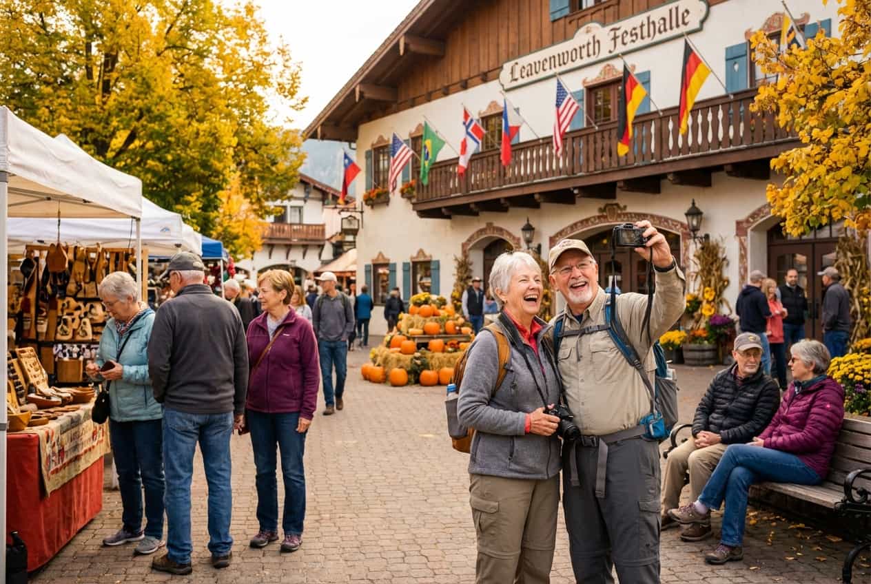 Comfortable, Accessible 3-Day Stay in Leavenworth for Seniors (Autumn) Comfortable, Accessible 3-Day Stay in Leavenworth for Seniors (Autumn)