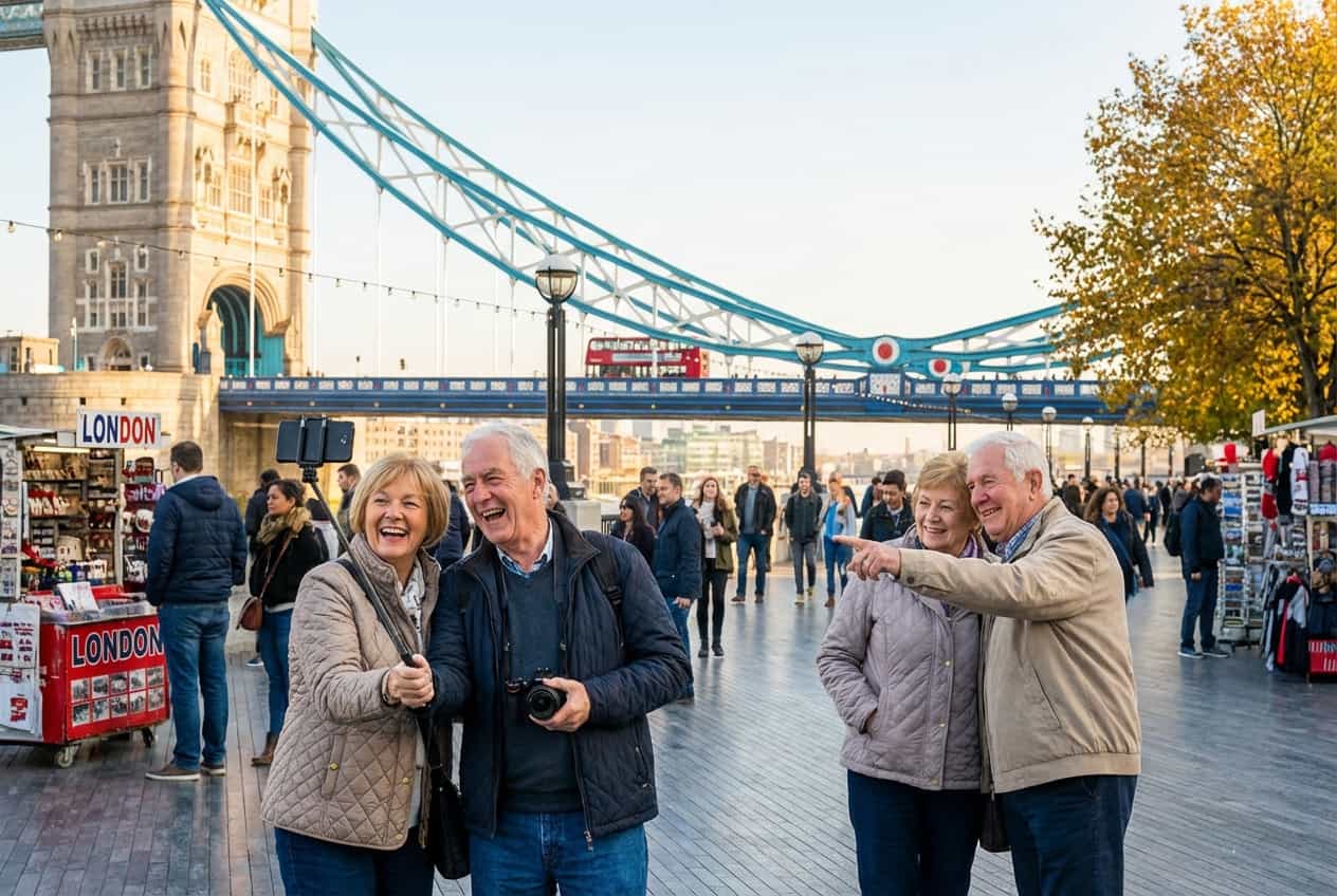 Comfortable One-Day London (Spring) — Senior-Friendly Highlights Comfortable One-Day London (Spring) — Senior-Friendly Highlights