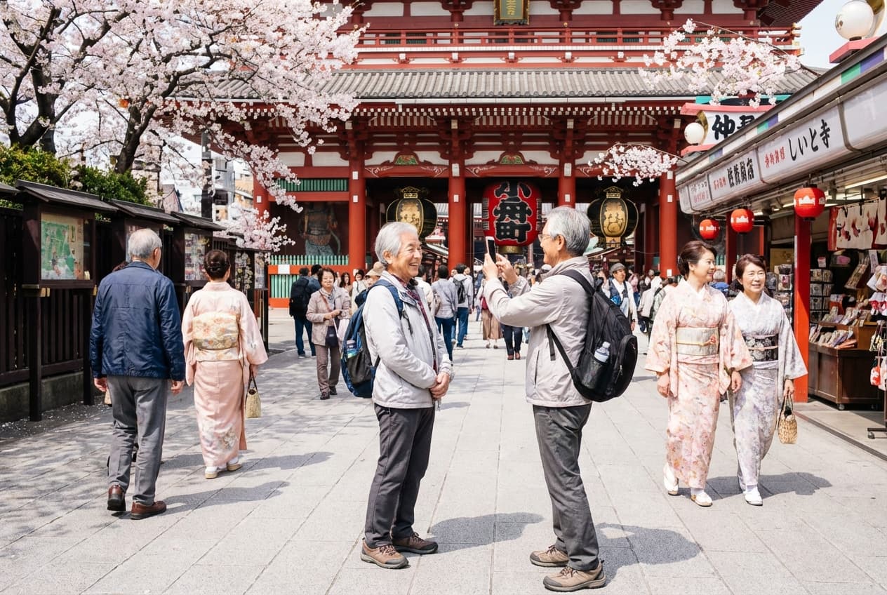 Comfortable One-Day Tokyo (Senior-Friendly, Autumn) Comfortable One-Day Tokyo (Senior-Friendly, Autumn)