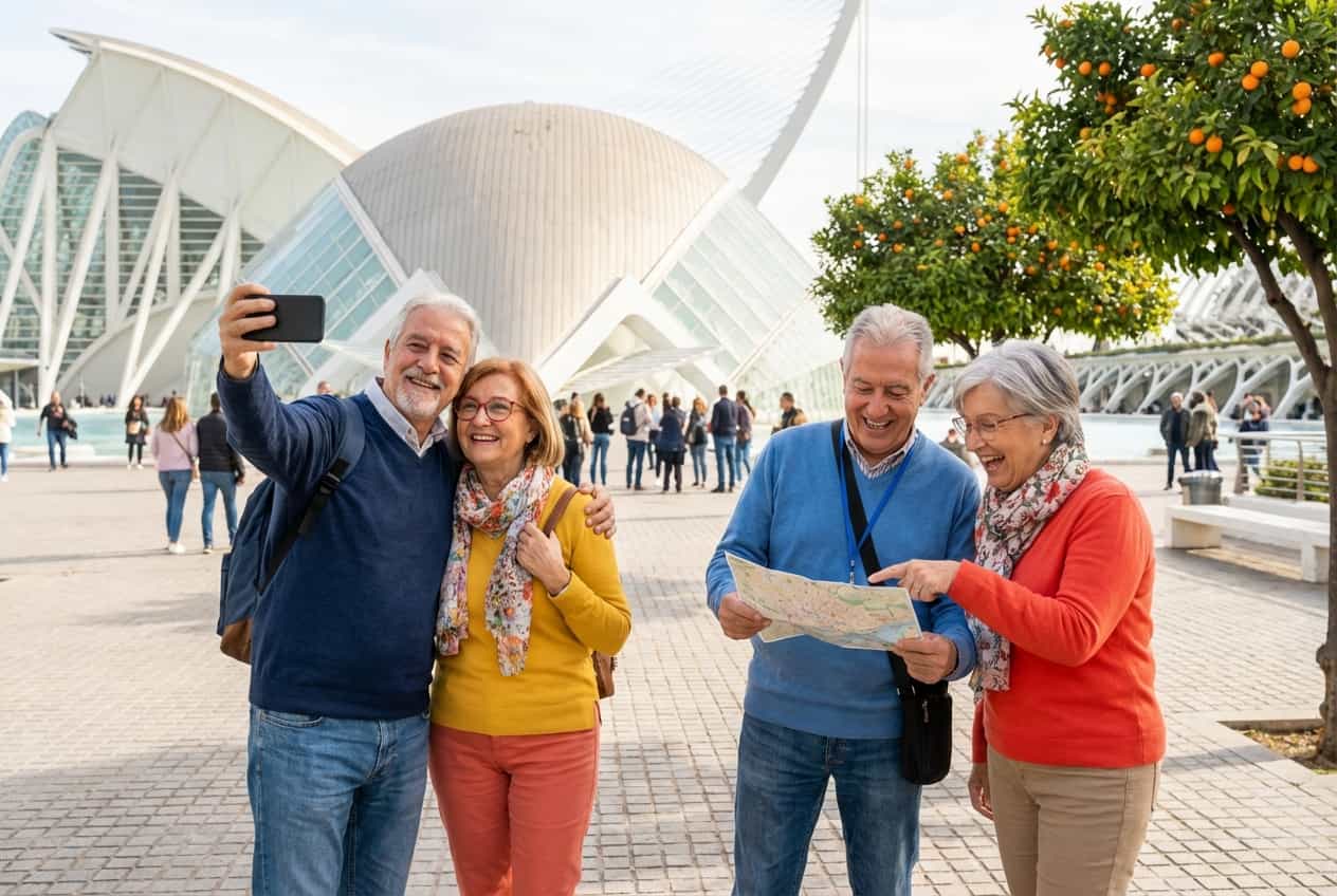 Valencia in 1 Days - Mercado Central – covered, shaded market with seated cafés Valencia in 1 Days - Mercado Central – covered, shaded market with seated cafés