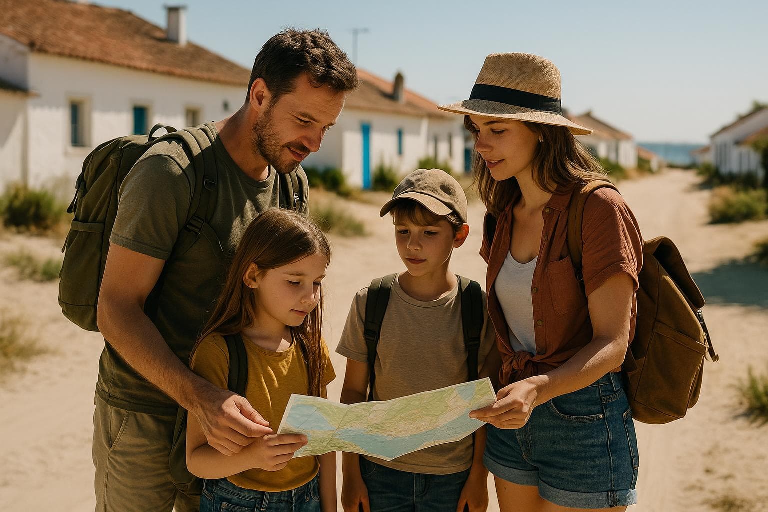 Comporta family day: easy e-bike or beach horse ride + sunset seafood