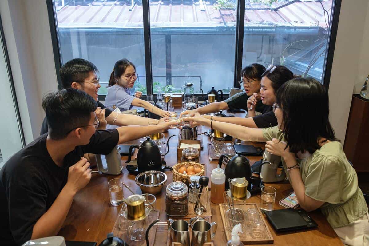 Ho Chi Minh City in 1 Day - Hands-on Lacàph Vietnamese coffee workshop (Bạc Xỉu, Cà Phê Muối, Phin Con Panna) Ho Chi Minh City in 1 Day - Hands-on Lacàph Vietnamese coffee workshop (Bạc Xỉu, Cà Phê Muối, Phin Con Panna)