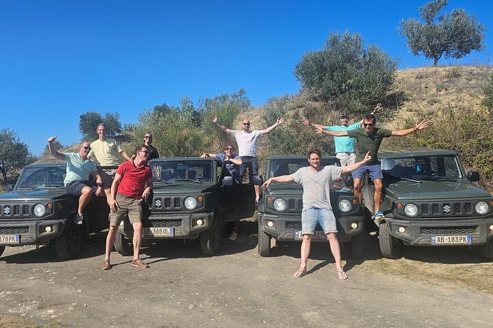 Tiranë in 1 Day for Friends - Drive a Suzuki Jimny on off-road trails Tiranë in 1 Day for Friends - Drive a Suzuki Jimny on off-road trails