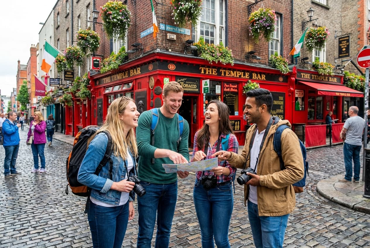 Dublin in a Day — Friends' Food, Fun & Live Music Dublin in a Day — Friends' Food, Fun & Live Music