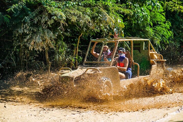 Punta Cana in 1 Day for Friends - Rally-style dune buggy caravan through countryside and plantations Punta Cana in 1 Day for Friends - Rally-style dune buggy caravan through countryside and plantations
