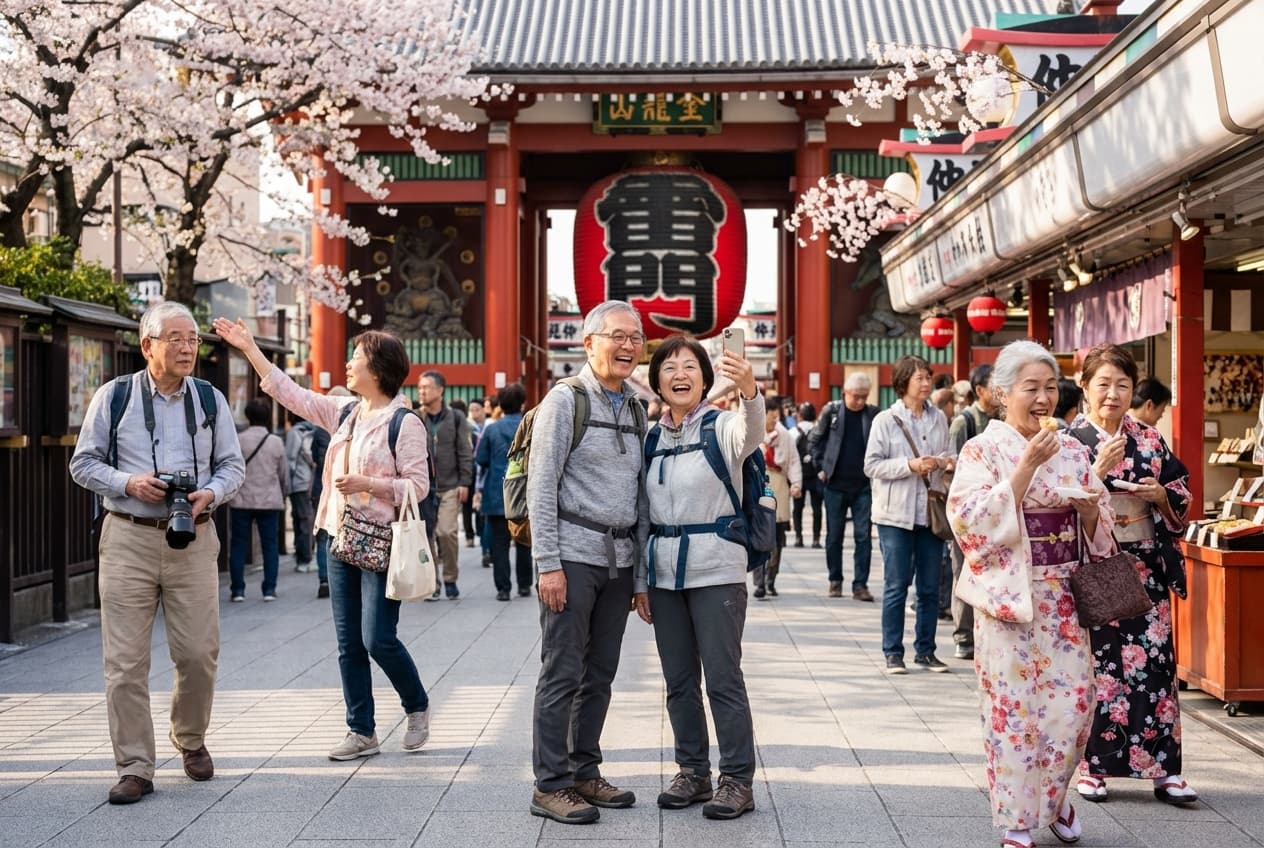 Easy-paced Tokyo for Seniors — One Comfortable Winter Day (February) Easy-paced Tokyo for Seniors — One Comfortable Winter Day (February)