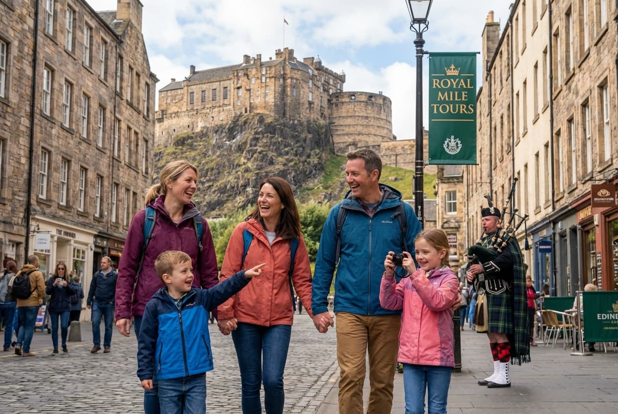 Edinburgh with Kids — 3-Day Practical Family Itinerary (Spring) Edinburgh with Kids — 3-Day Practical Family Itinerary (Spring)