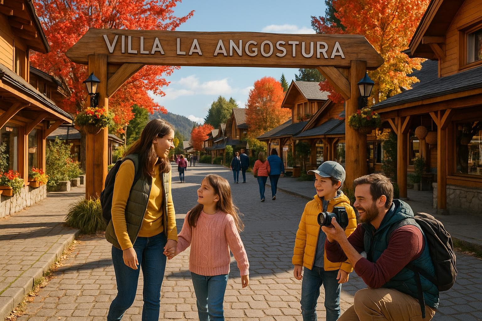 Family Day in Villa La Angostura — Arrayanes, Beach Play and Local Flavours Family Day in Villa La Angostura — Arrayanes, Beach Play and Local Flavours