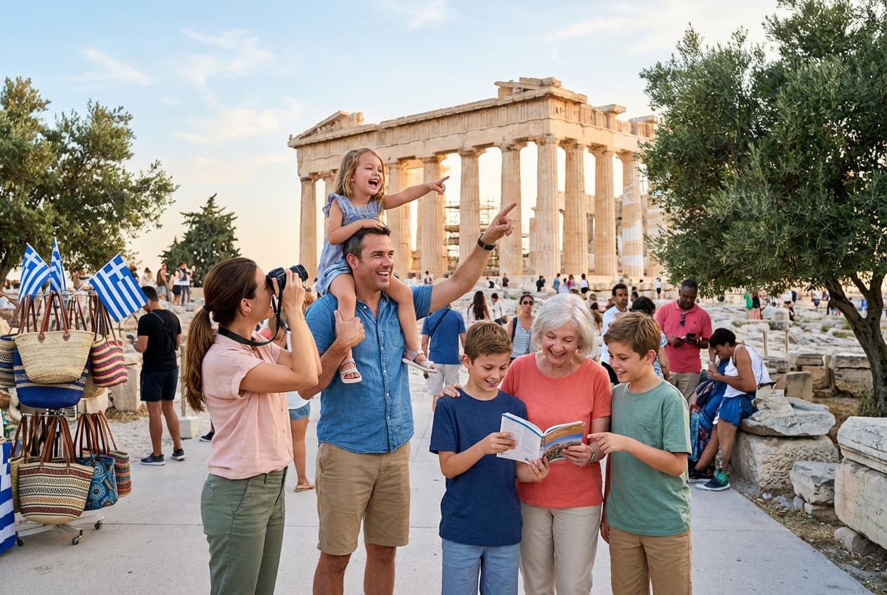 Family-friendly 1-day Athens: Acropolis, Gardens & Hands-on Fun Family-friendly 1-day Athens: Acropolis, Gardens & Hands-on Fun