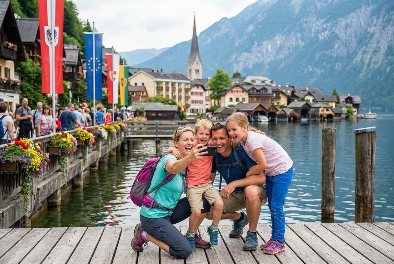 Family-friendly 1-day Hallstatt: gentle sights, salt mine fun and lakeside play Family-friendly 1-day Hallstatt: gentle sights, salt mine fun and lakeside play