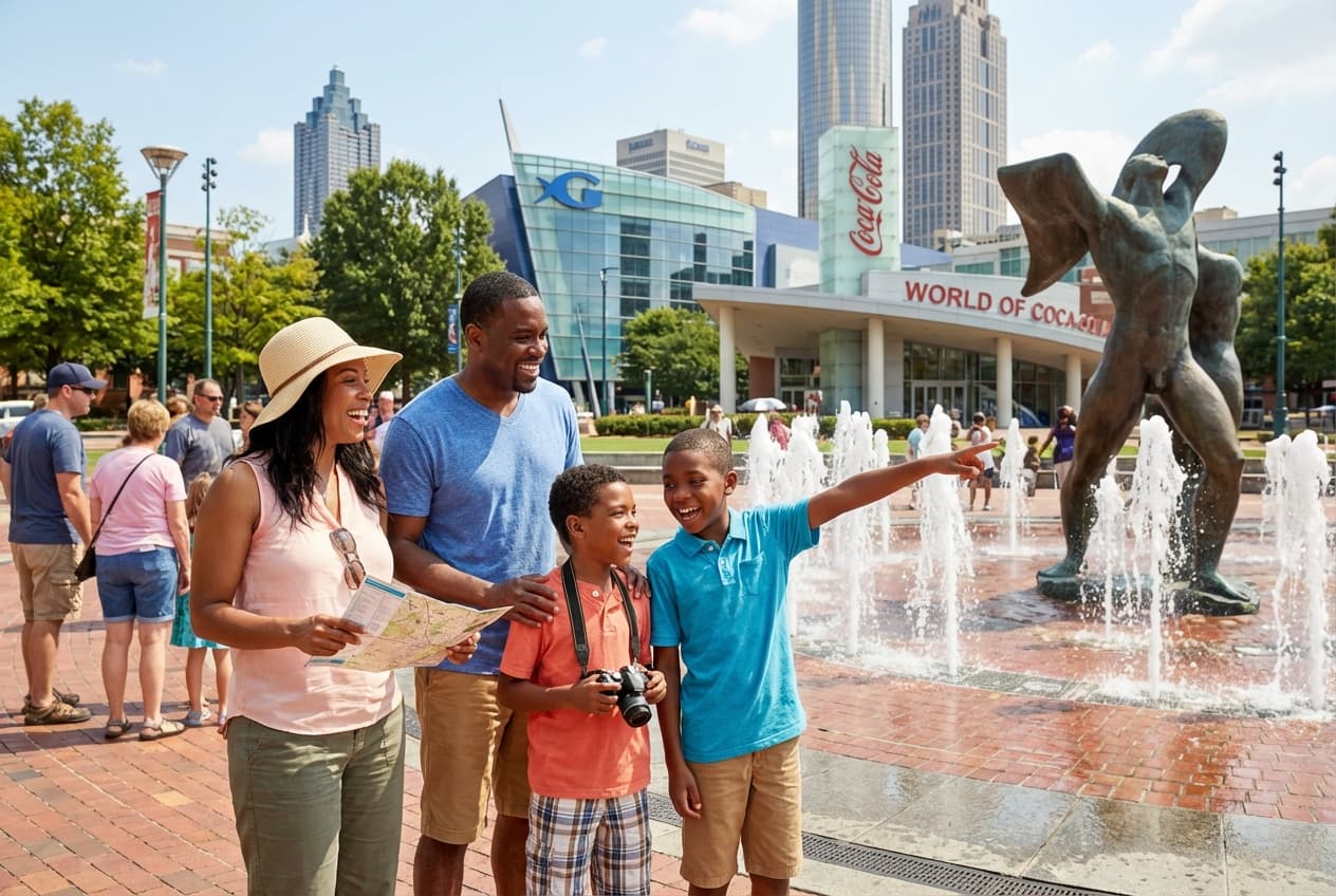 Family-friendly 1-day in Atlanta — Aquarium, Hands-on Play, and Park Time Family-friendly 1-day in Atlanta — Aquarium, Hands-on Play, and Park Time