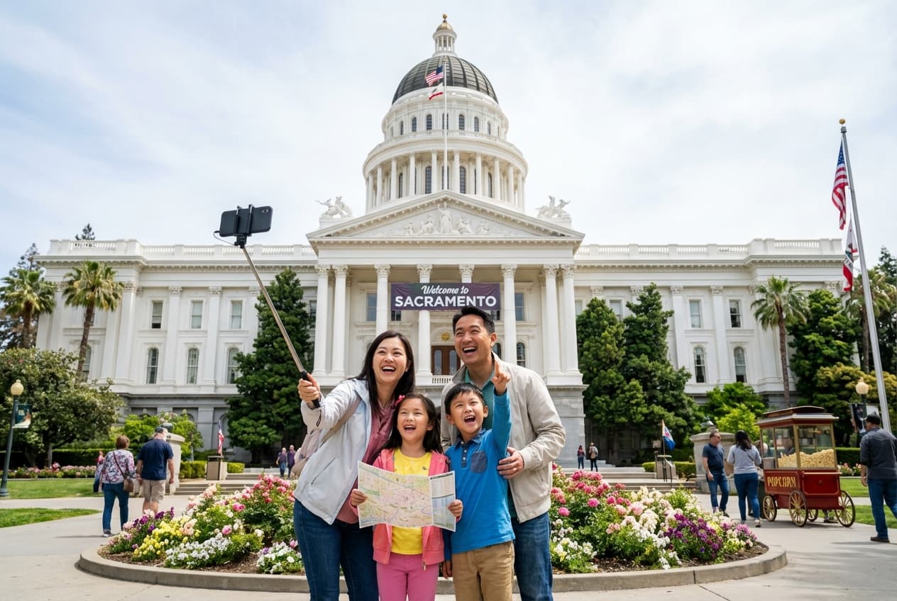 Family-friendly 1-day Sacramento: Parks, Zoo & Trains (Spring) Family-friendly 1-day Sacramento: Parks, Zoo & Trains (Spring)