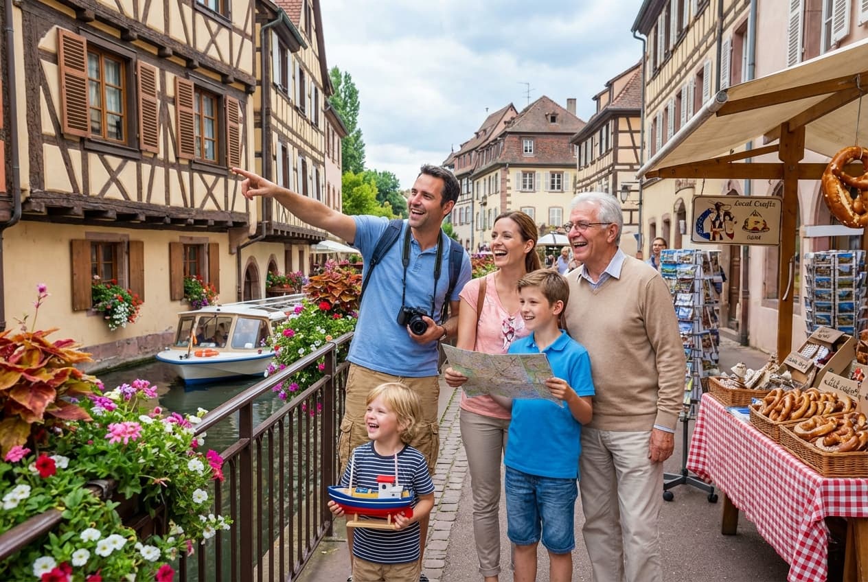 Colmar in 3 Days for Families - Scenic strolls in La Petite Venise (Little Venice) Colmar in 3 Days for Families - Scenic strolls in La Petite Venise (Little Venice)