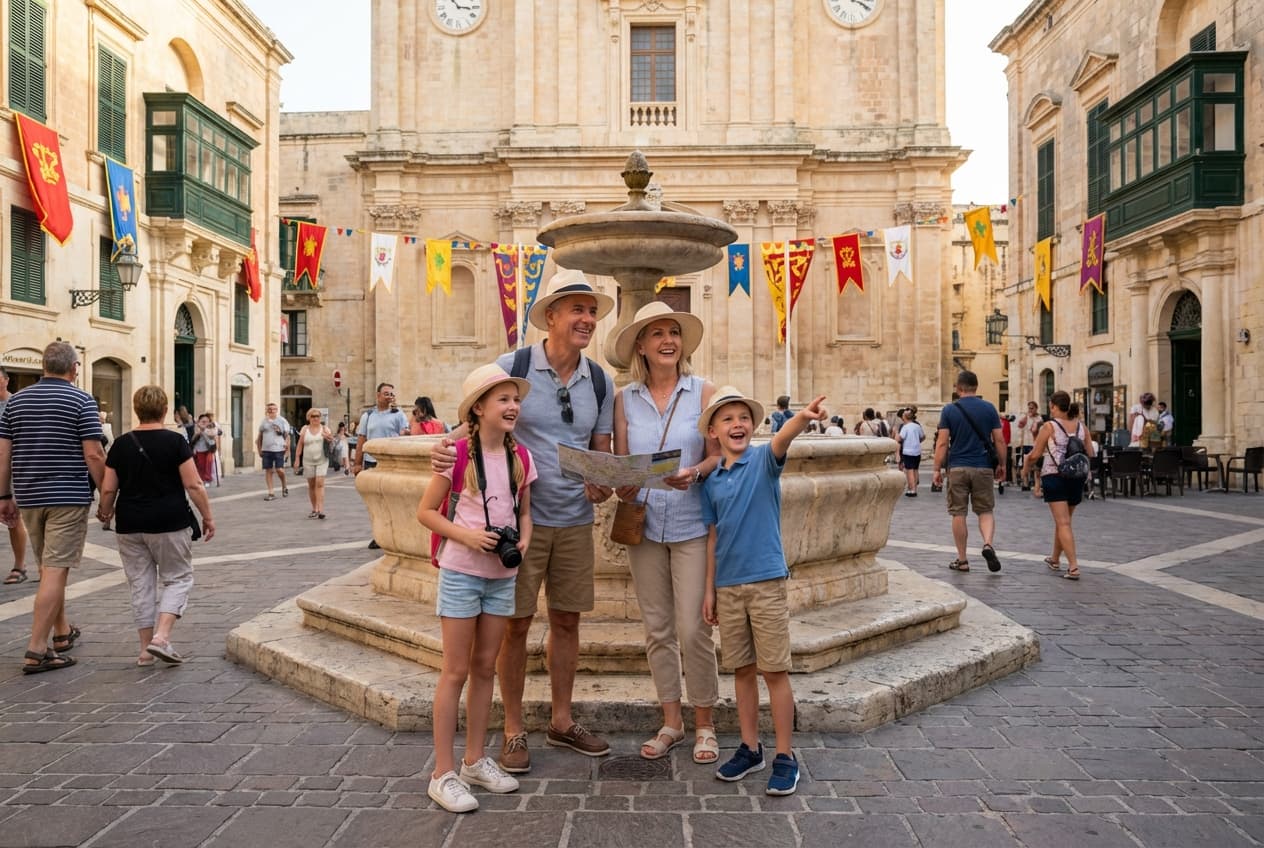Family-friendly 3-day Valletta: relaxed sights, hands-on science, harbour strolls Family-friendly 3-day Valletta: relaxed sights, hands-on science, harbour strolls