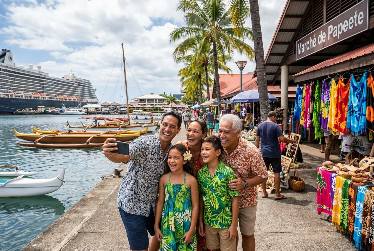 Family-friendly 4-day Tahiti: Papeete + Coastal Full-Day Tour Family-friendly 4-day Tahiti: Papeete + Coastal Full-Day Tour