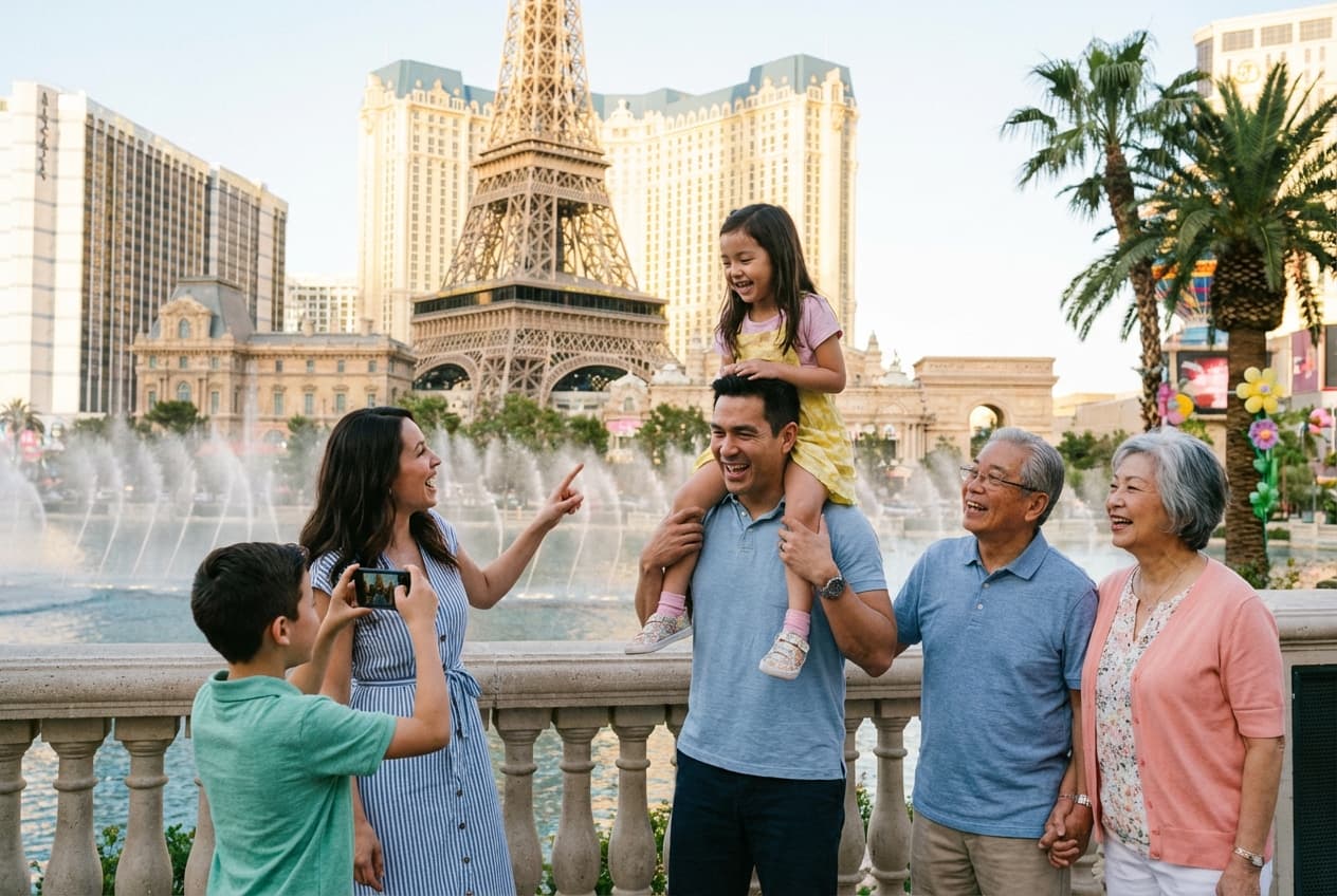 Family-Friendly One-Day Las Vegas (Spring) Family-Friendly One-Day Las Vegas (Spring)