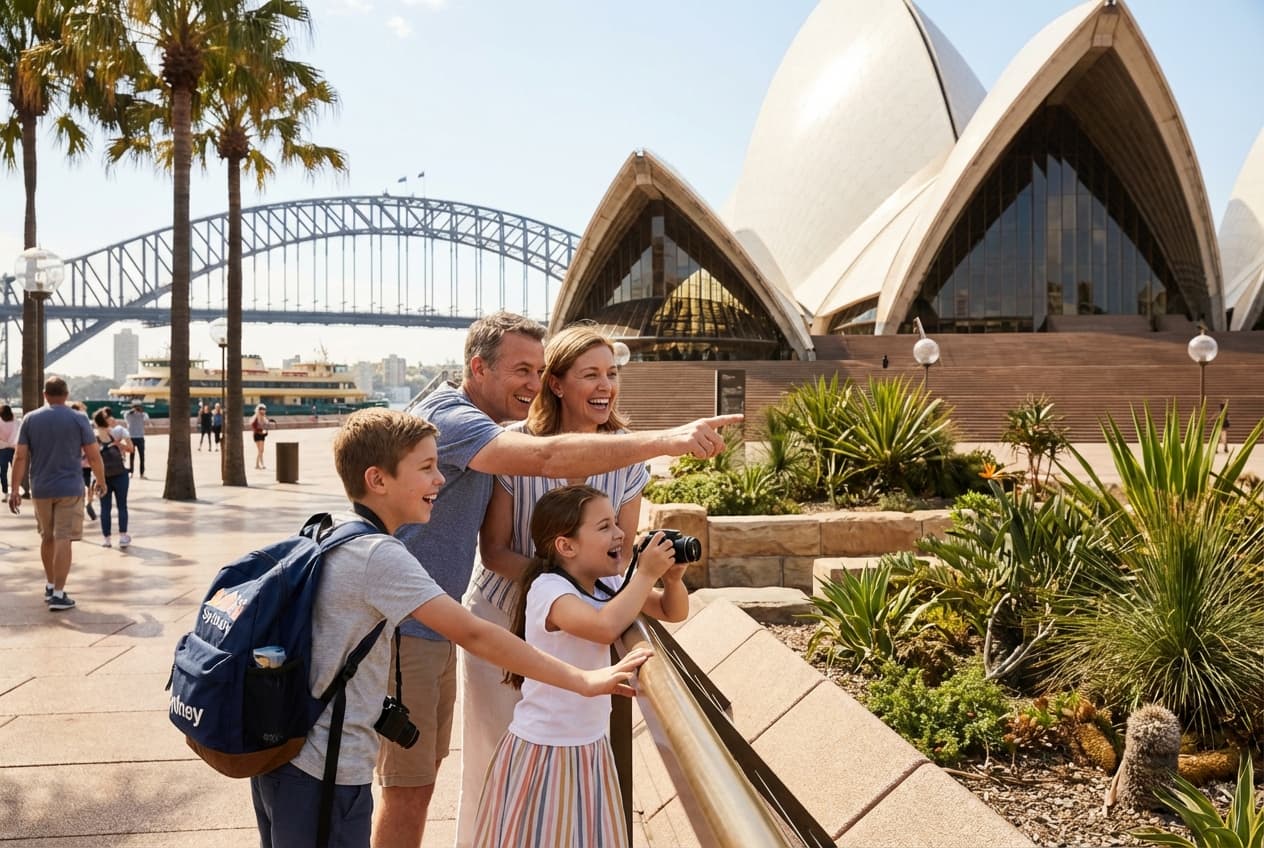Family-Friendly One-Day Sydney: Opera House, Ferry Fun & Taronga Zoo Family-Friendly One-Day Sydney: Opera House, Ferry Fun & Taronga Zoo