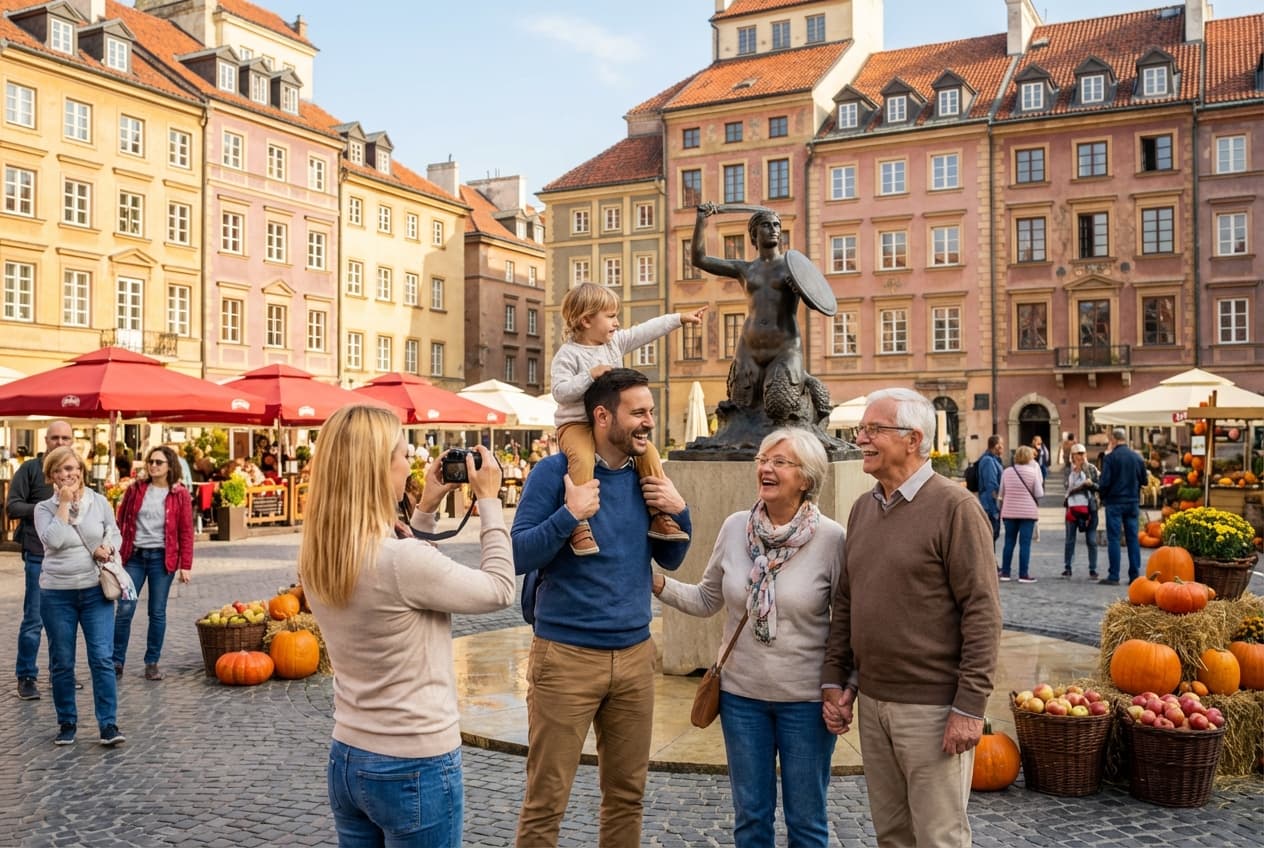 Family-friendly winter day in Warsaw — viewpoints, cozy cafés & scenic strolls Family-friendly winter day in Warsaw — viewpoints, cozy cafés & scenic strolls