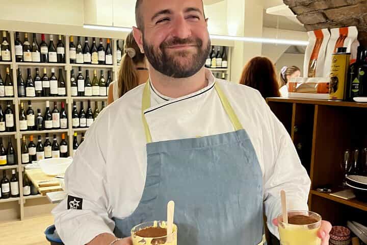 Fettuccine Pasta & Tiramisu — Romantic Cooking Experience in Rome Fettuccine Pasta & Tiramisu — Romantic Cooking Experience in Rome