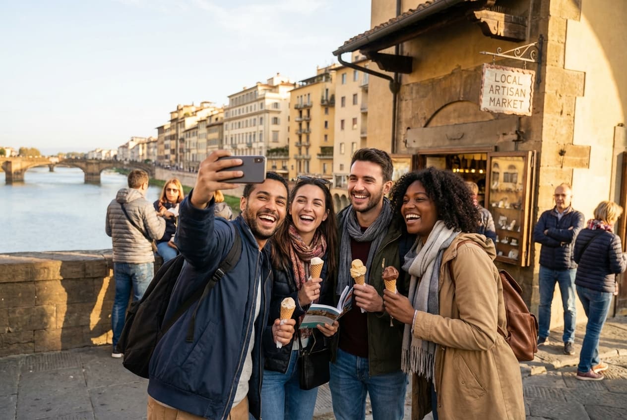 Florence in Two Days — Friends' Spring Sprint Florence in Two Days — Friends' Spring Sprint