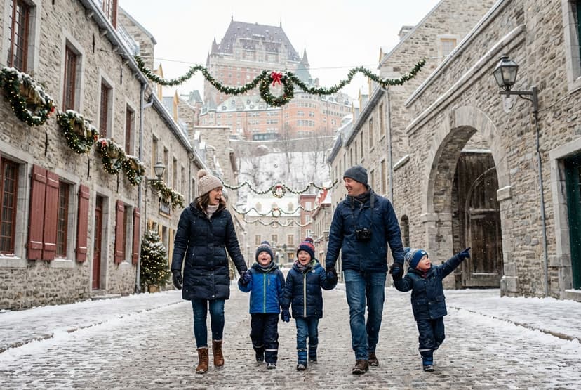 Fortresses and Frost: Cozy Old Town Adventures