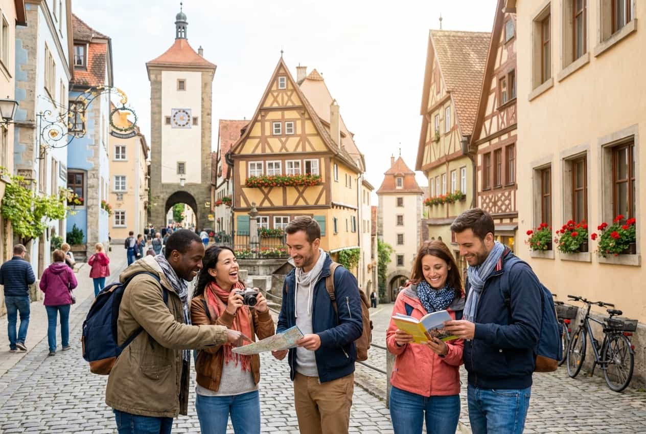 Friends' Fun & Vibrant 2-Day Rothenburg Ob Der Tauber Friends' Fun & Vibrant 2-Day Rothenburg Ob Der Tauber