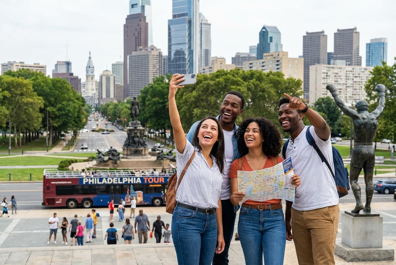 Friends' Fun & Vibrant 3-Day Philadelphia Adventure Friends' Fun & Vibrant 3-Day Philadelphia Adventure