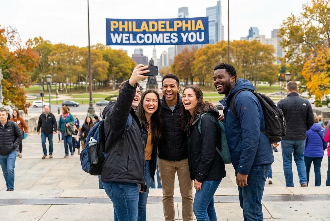 Fun & Vibrant 2-Day Friends' Weekend in Philadelphia (Spring) Fun & Vibrant 2-Day Friends' Weekend in Philadelphia (Spring)