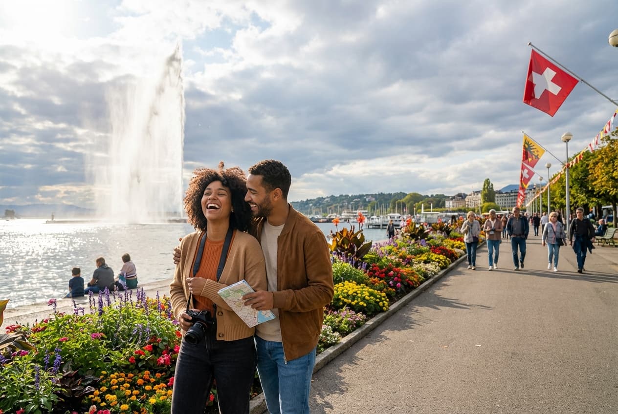 Geneva in Winter — A Romantic Day: Cozy Cafés, Old Town & Sunset Fondue Geneva in Winter — A Romantic Day: Cozy Cafés, Old Town & Sunset Fondue