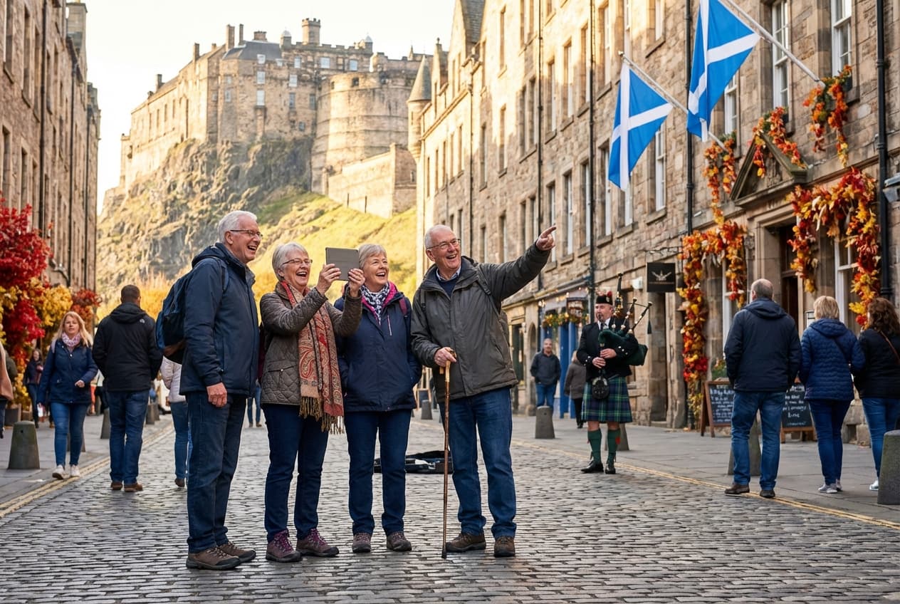 Gentle 1‑Day Edinburgh: Comfortable Sightseeing for Seniors Gentle 1‑Day Edinburgh: Comfortable Sightseeing for Seniors