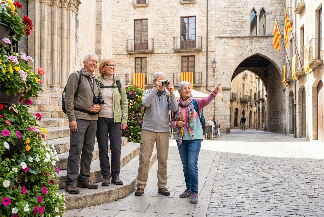 Gentle 1‑Day Girona for Seniors (Spring) Gentle 1‑Day Girona for Seniors (Spring)