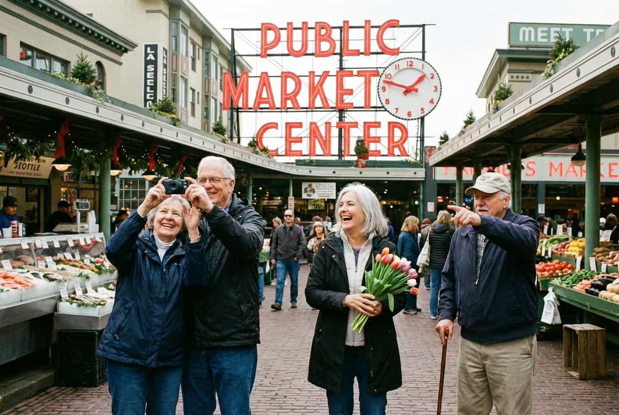 Seattle in 1 Days - Pike Place Market - accessible MarketFront & early-morning quieter hours Seattle in 1 Days - Pike Place Market - accessible MarketFront & early-morning quieter hours