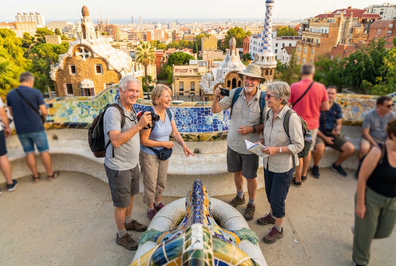 Gentle 2-Day Barcelona for Seniors (May — Spring) Gentle 2-Day Barcelona for Seniors (May — Spring)