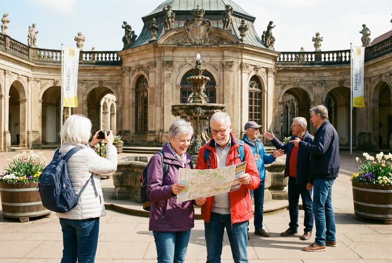 Gentle 2-day Dresden itinerary for seniors (June, Summer) Gentle 2-day Dresden itinerary for seniors (June, Summer)