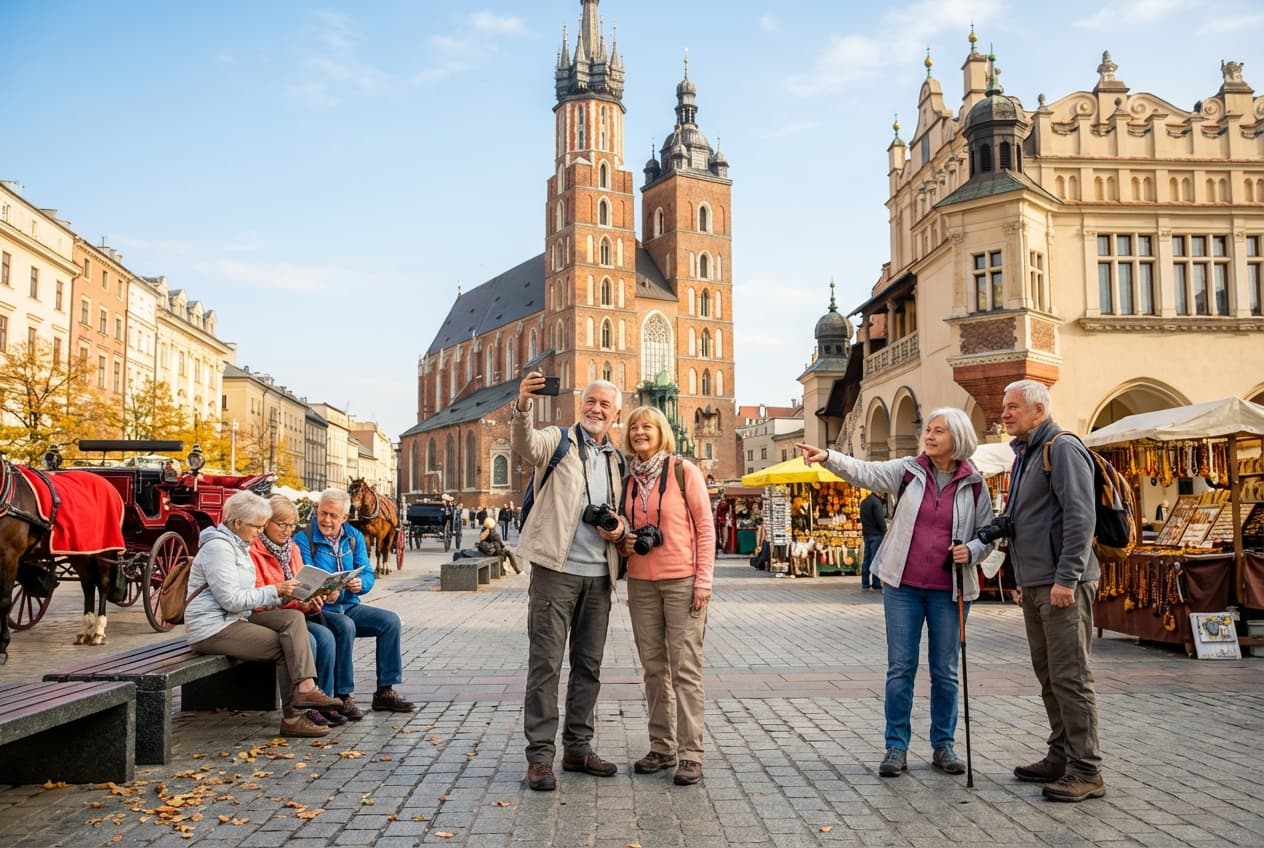 Gentle 2-day Kraków for Seniors — Spring (May) Gentle 2-day Kraków for Seniors — Spring (May)