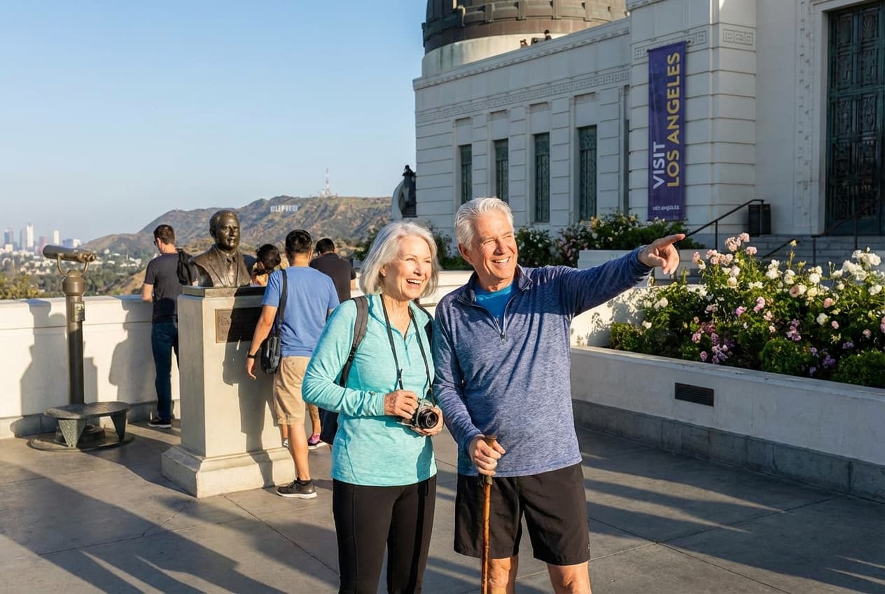 Gentle 2-Day Los Angeles Tour for Seniors (Spring) Gentle 2-Day Los Angeles Tour for Seniors (Spring)