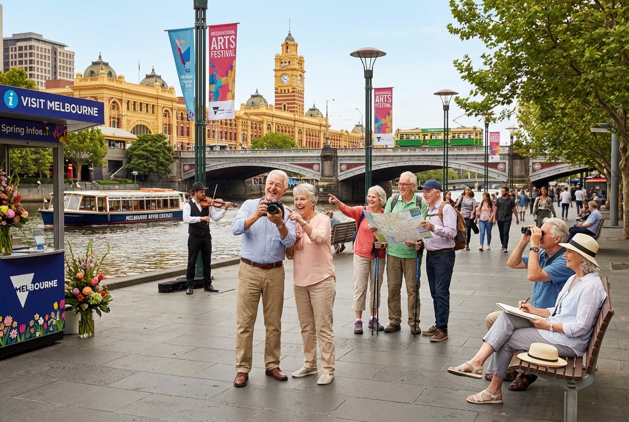Gentle 2-Day Melbourne: Gardens, Culture and Riverside Calm (Spring) Gentle 2-Day Melbourne: Gardens, Culture and Riverside Calm (Spring)
