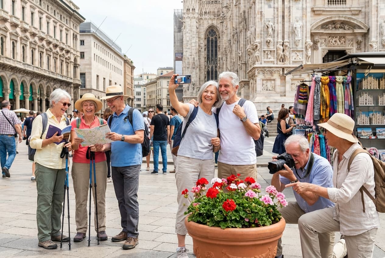 Gentle 2-Day Milan for Seniors — Spring (May) Gentle 2-Day Milan for Seniors — Spring (May)